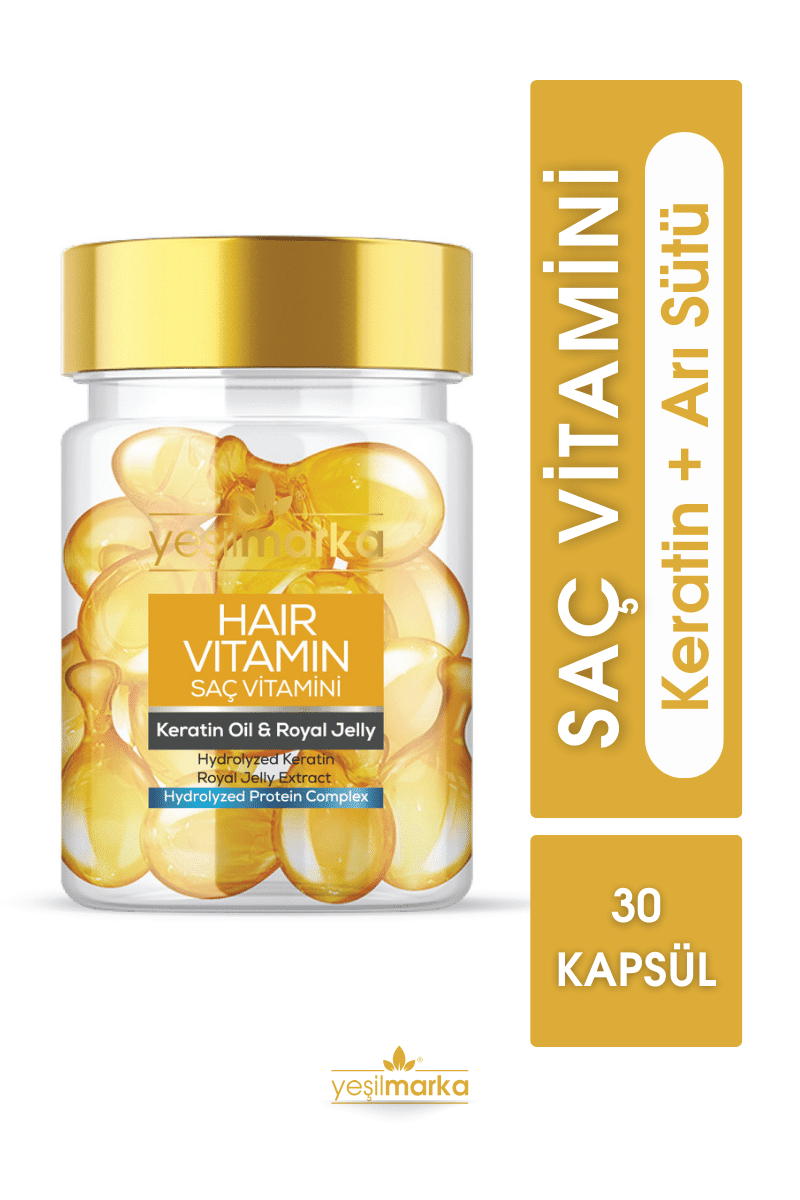 Saç Vitamini - Keratin Oil & Royal Jelly