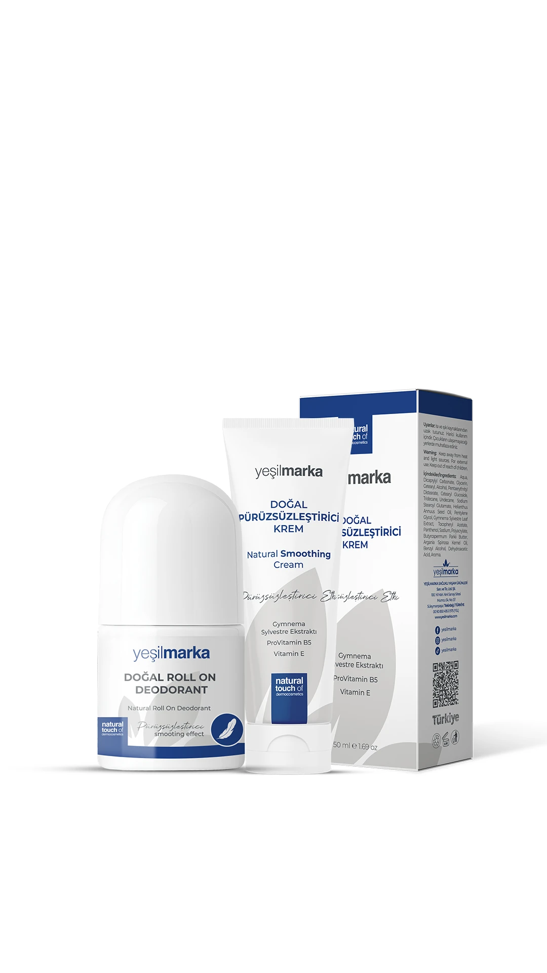 Pürüzsüzleştirici Set 1 (Krem & Deodorant)