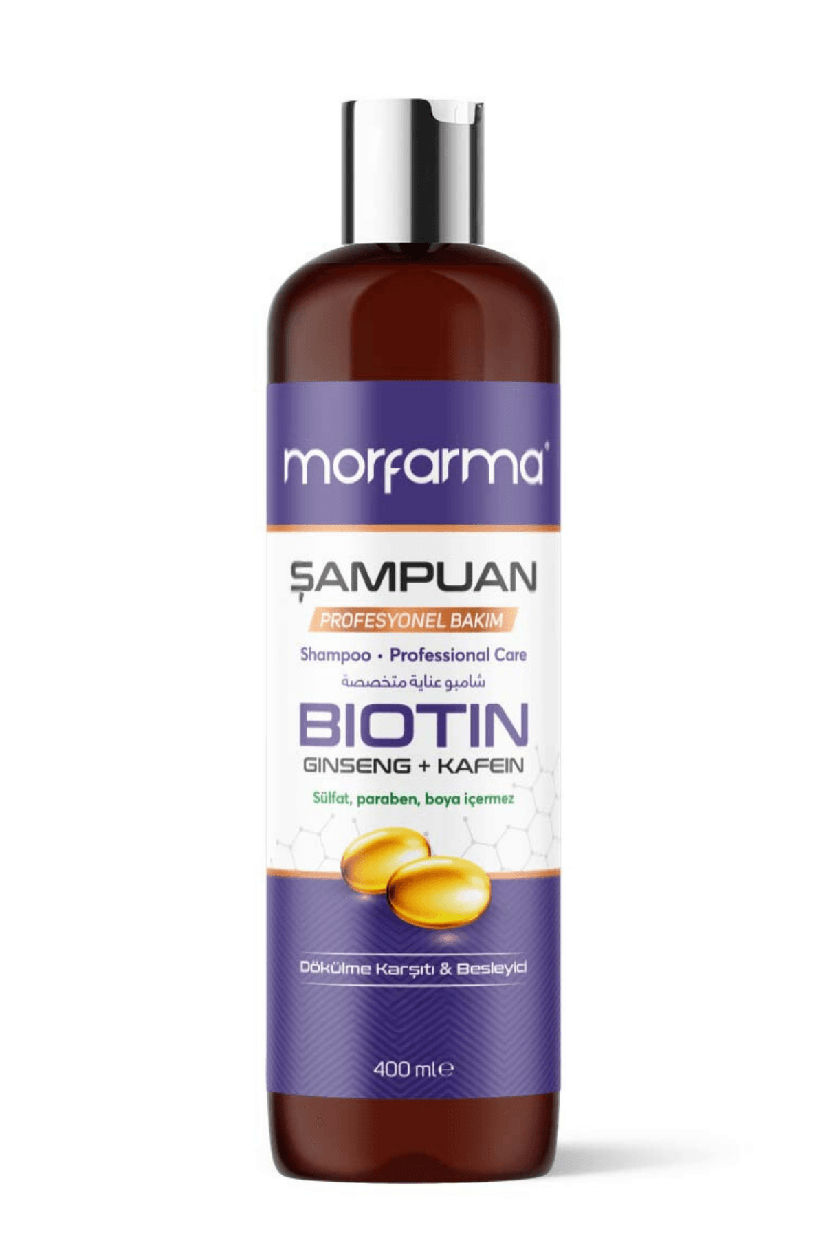 Profesyonel Bakım Şampuanı - Biotin + Ginseng + Kafein