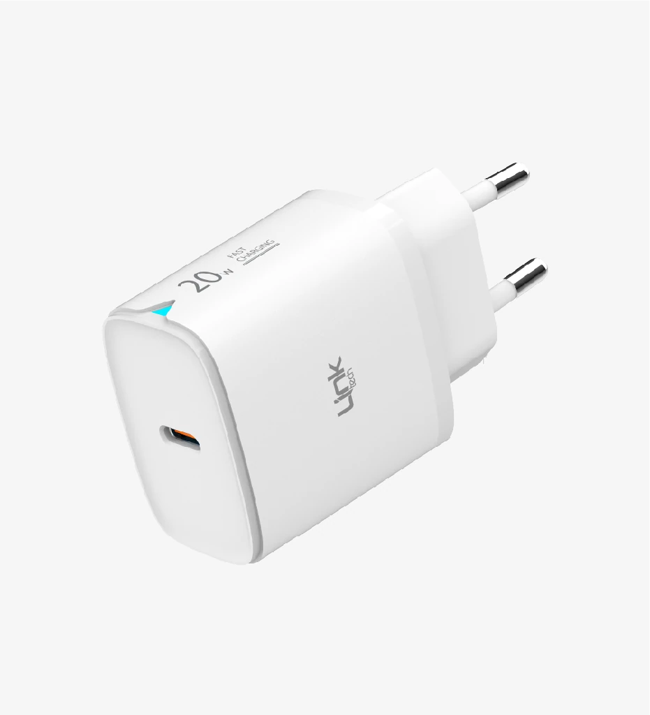 C307 Safe USB-C to USB-C Kablolu 20W Hızlı Şarj Cihazı