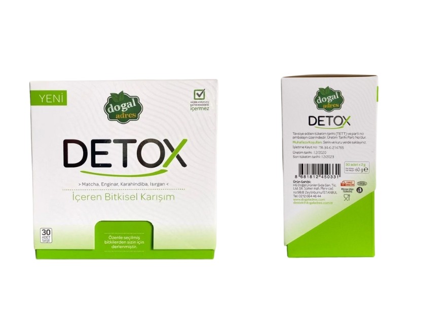 Doğal Adres Detox Bitkisel Karışım 30 Adet