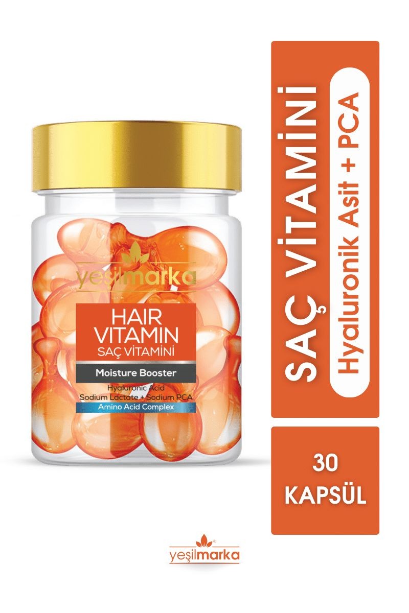 Yeşilmarka Saç Vitamini – Moisture Booster 30 Kapsül