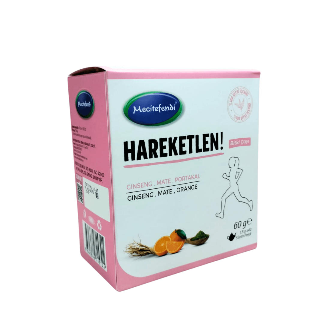 MECİTEFENDİ HAREKETLEN BİTKİ ÇAYI (SÜZEN POŞET 40'LI)