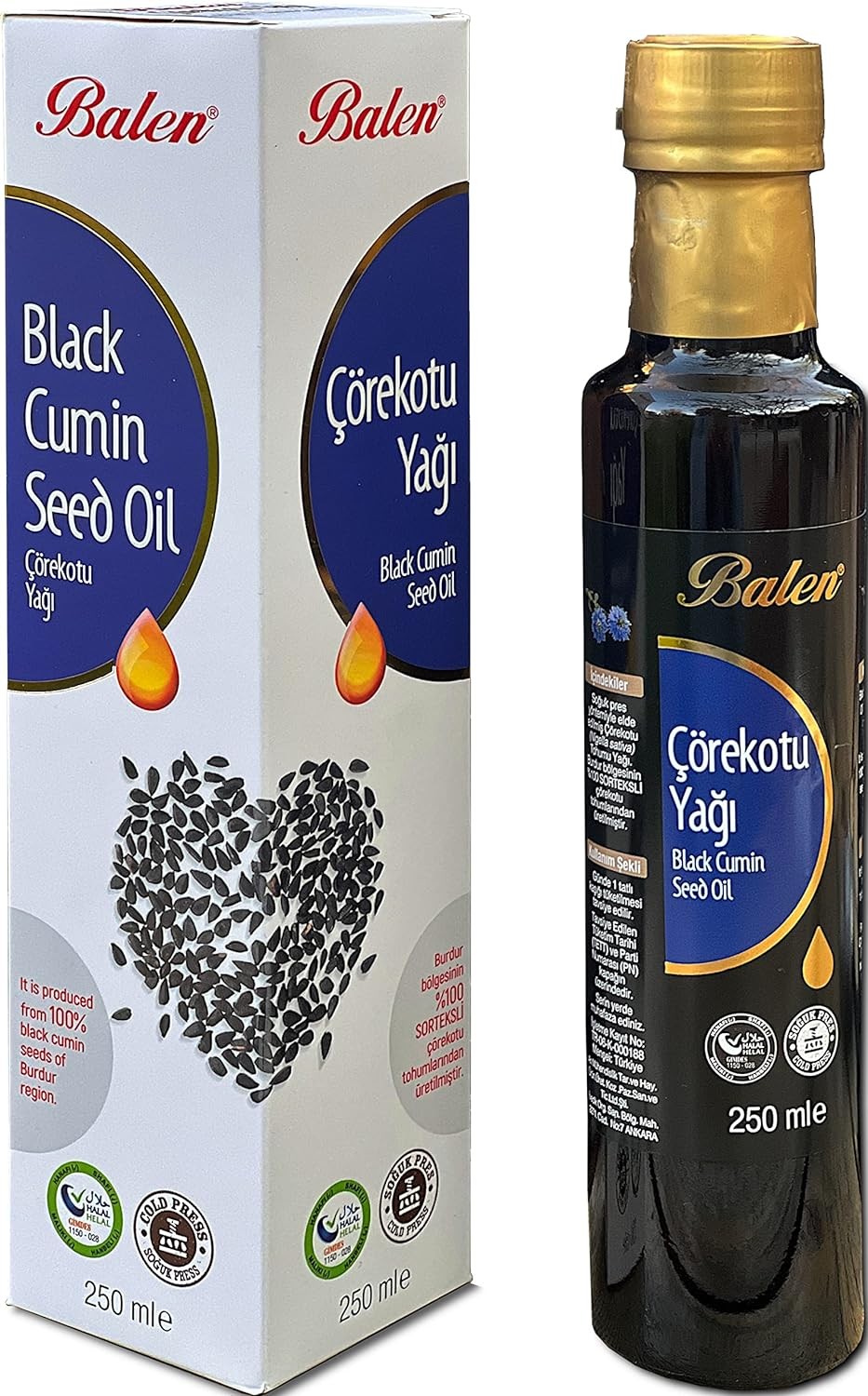 Balen Çörekotu Yağı ( Çörek Otu ) 250 ml