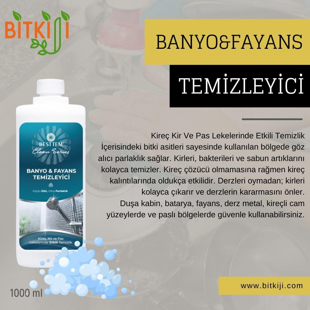 Banyo ve Fayans Temizleyici 1000 ml