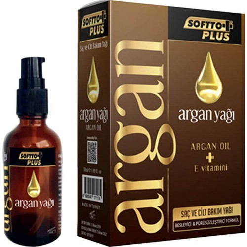 Softto Plus Argan Yağı 50 ml