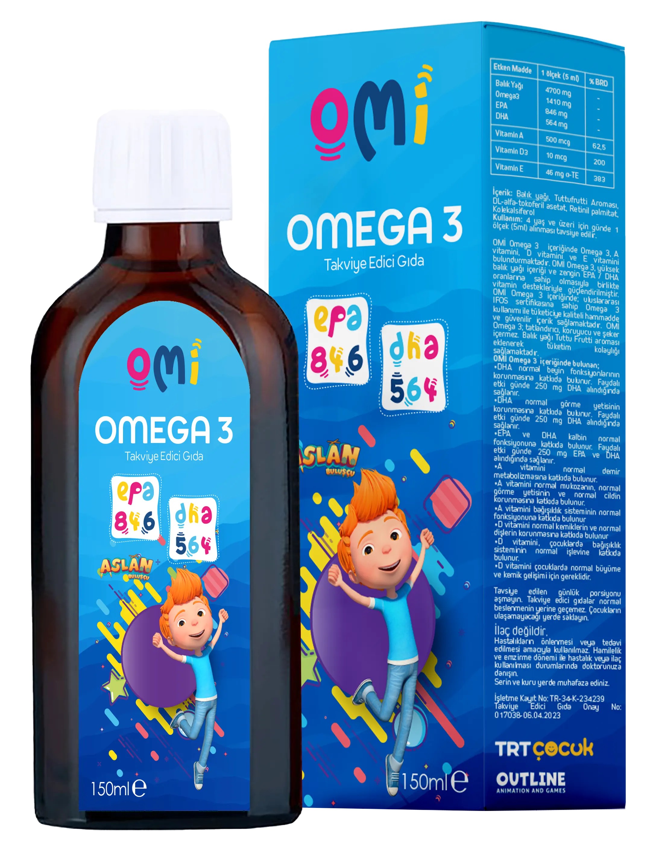 OMİ OMEGA-3 - 150ML