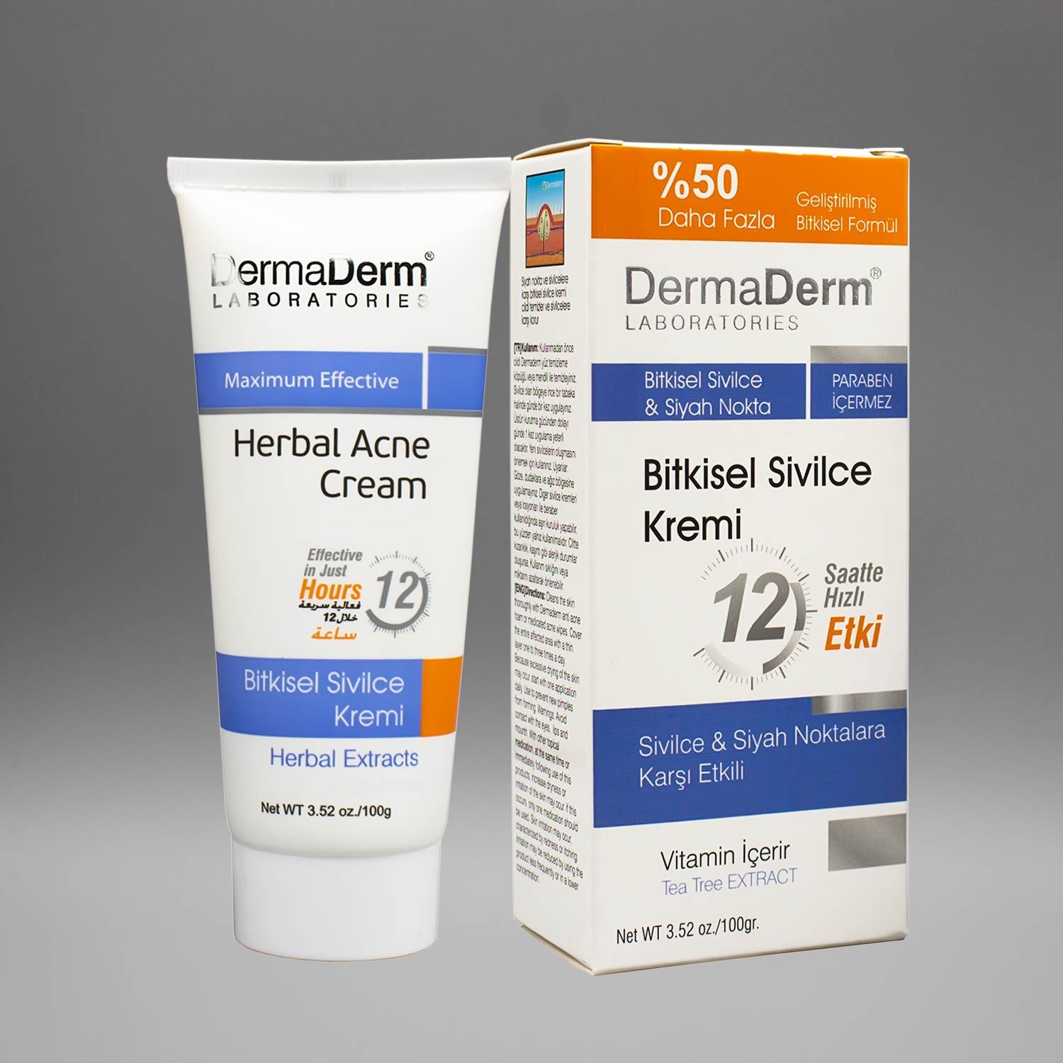 Dermaderm Sivilce Giderici Bitkisel Krem 100 gr