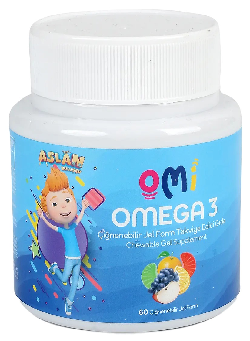 OMİ OMEGA-3 ÇİĞNENEBİLİR JEL FORM 60 Adet