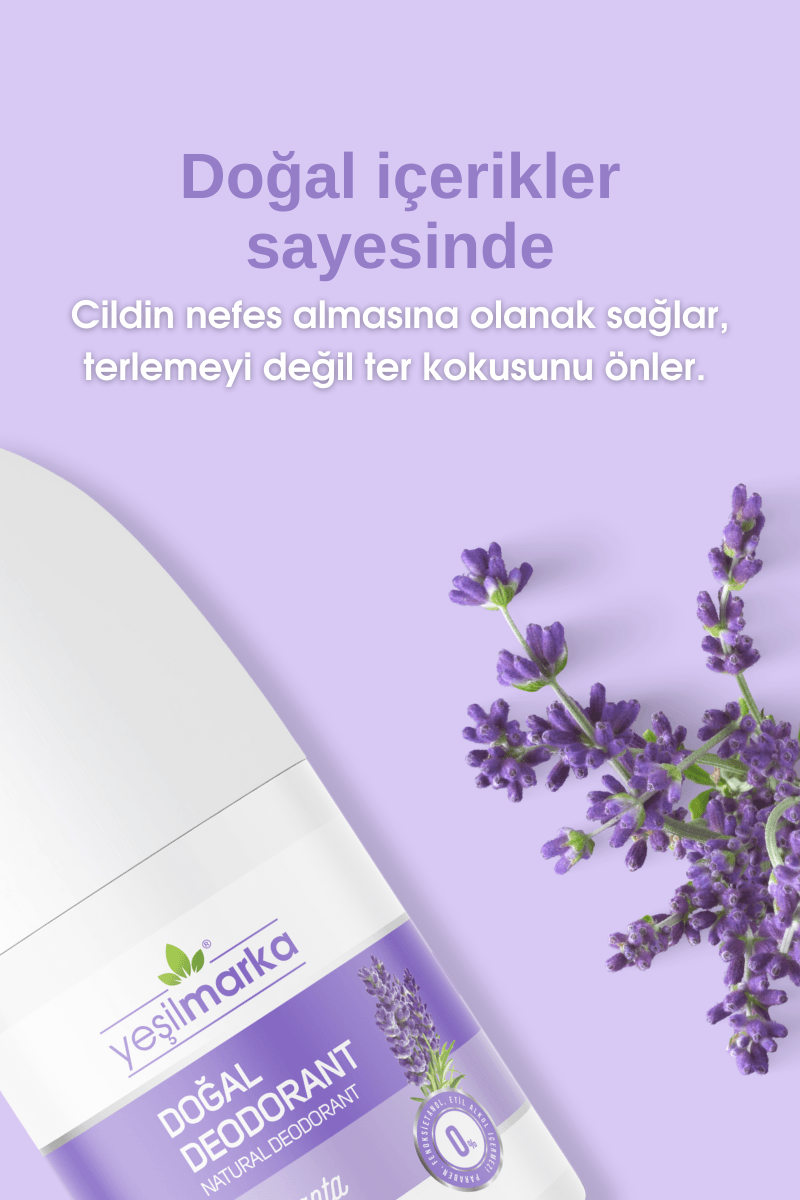 Yeşilmarka Doğal Deodorant – Lavanta