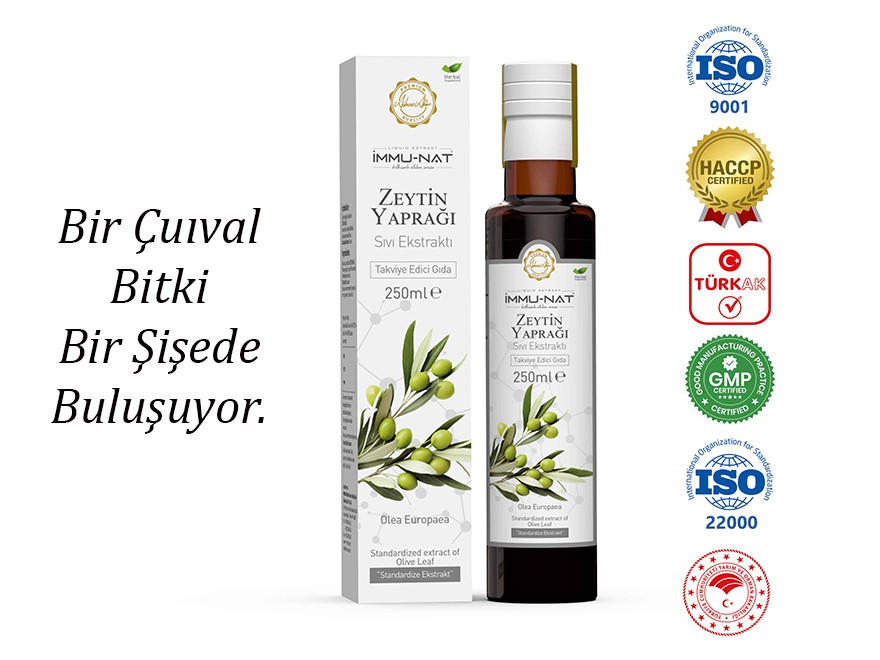 Zeytin Yaprağı Ekstraktı 250 ML