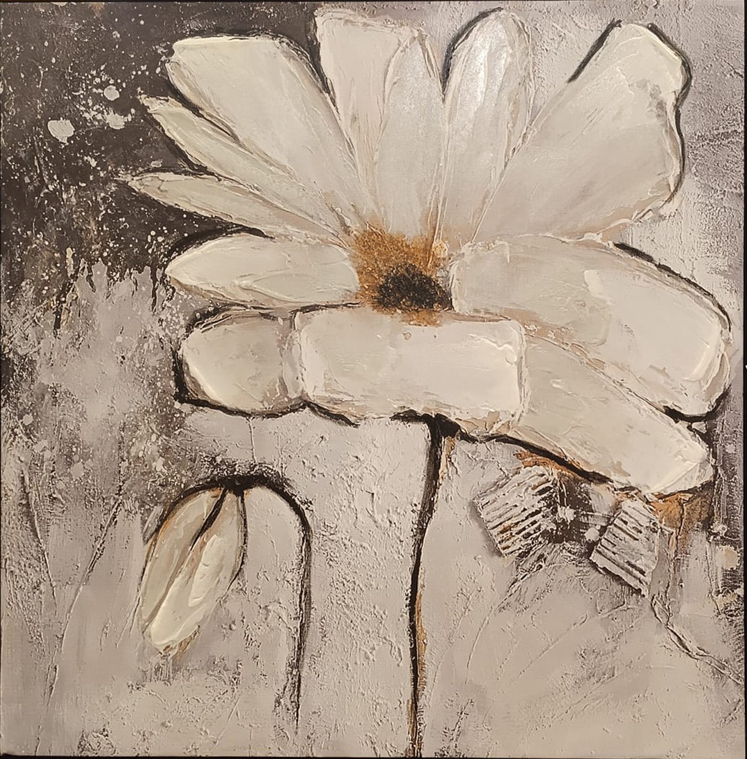 Baskı Üzeri Yağlı Boya Tablo 80X80