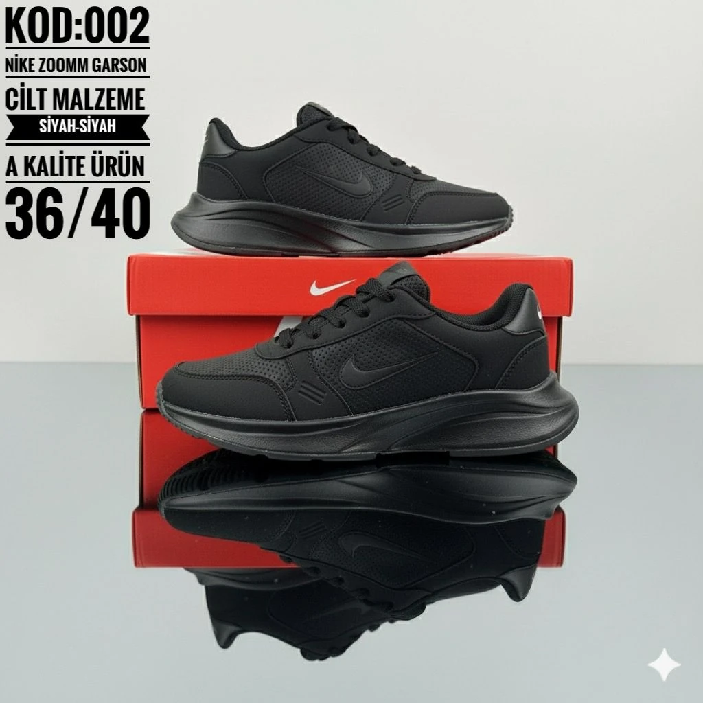 NİKE 016 KOD  - SİYAH SİYAH