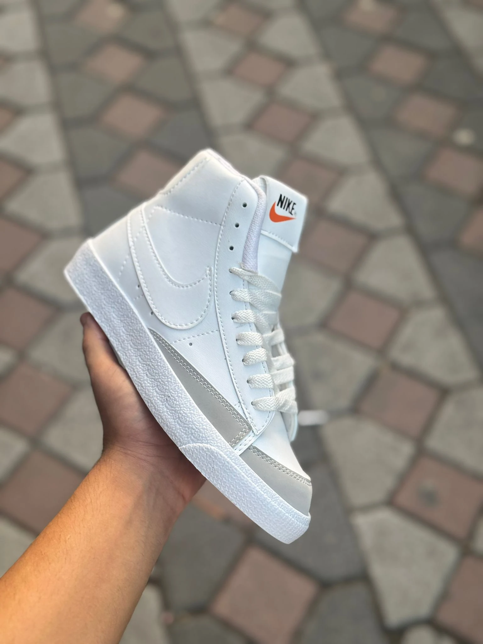 NİKE BLAZER  - BEYAZ BEYAZ