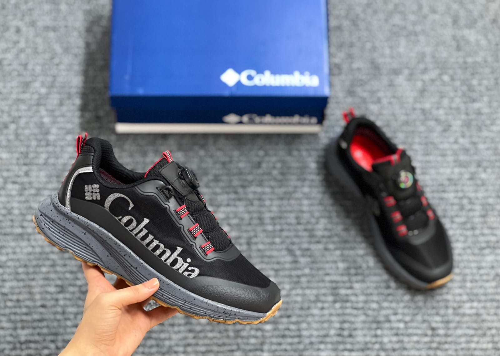 COLUMBİA 04 KOD - SİYAH KIRMIZI