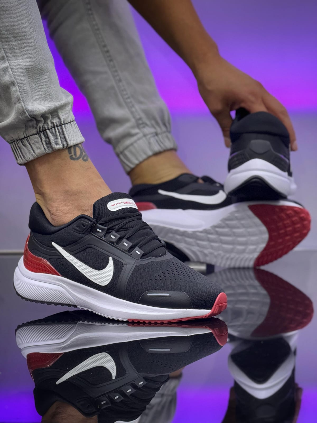 NİKE PRO İTHAL KALİTE - SİYAH KIRMIZI