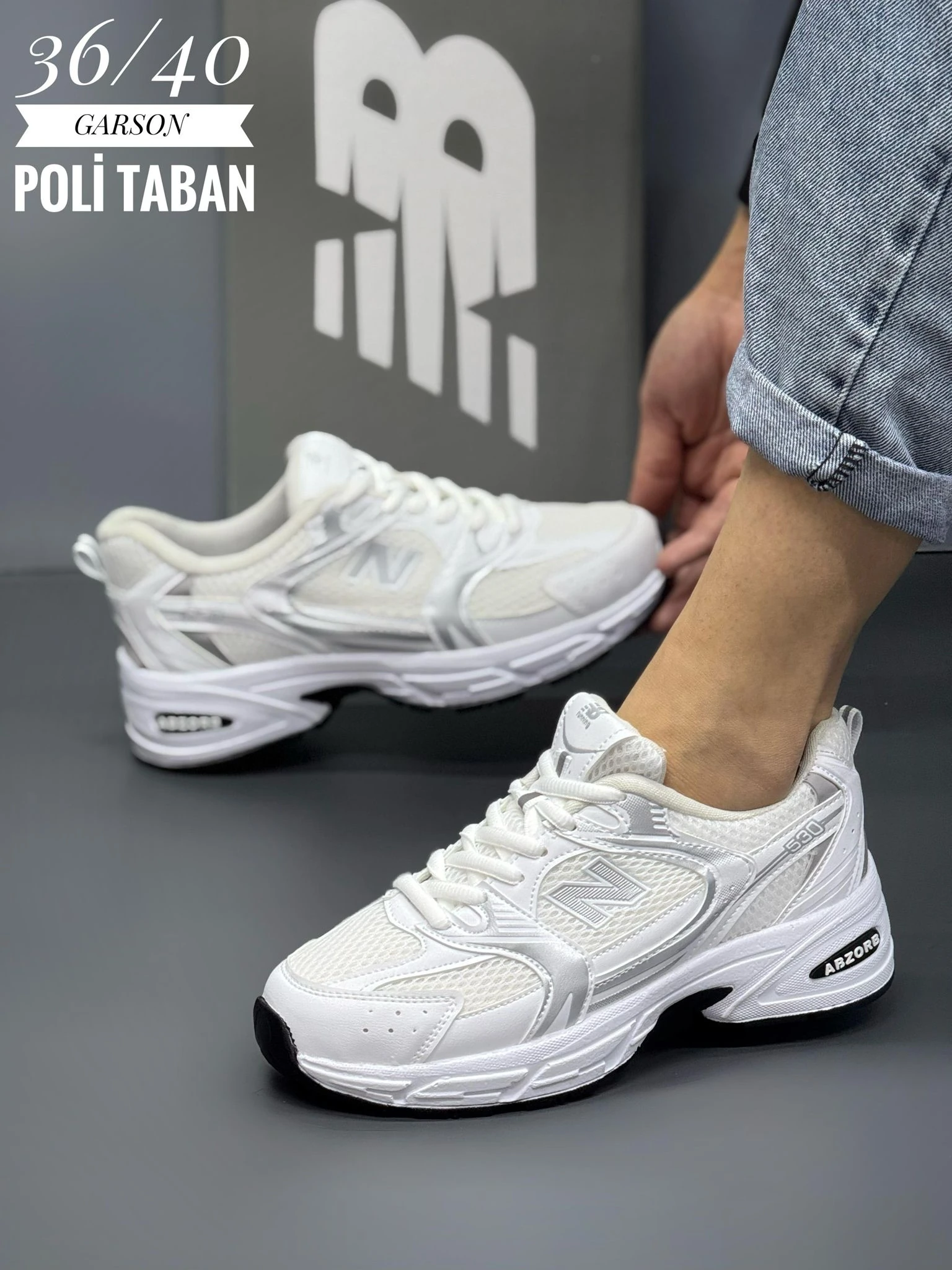 NEW BALANCE 530 KOD  - BEYAZ BEYAZ