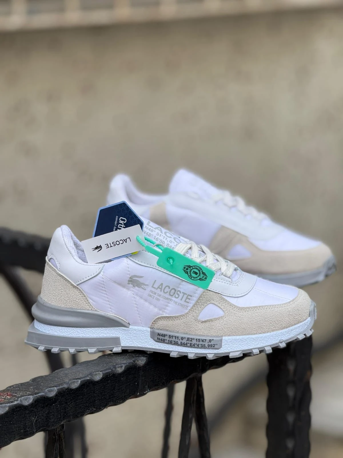 LACOST 04 KOD  - BEYAZ BEYAZ