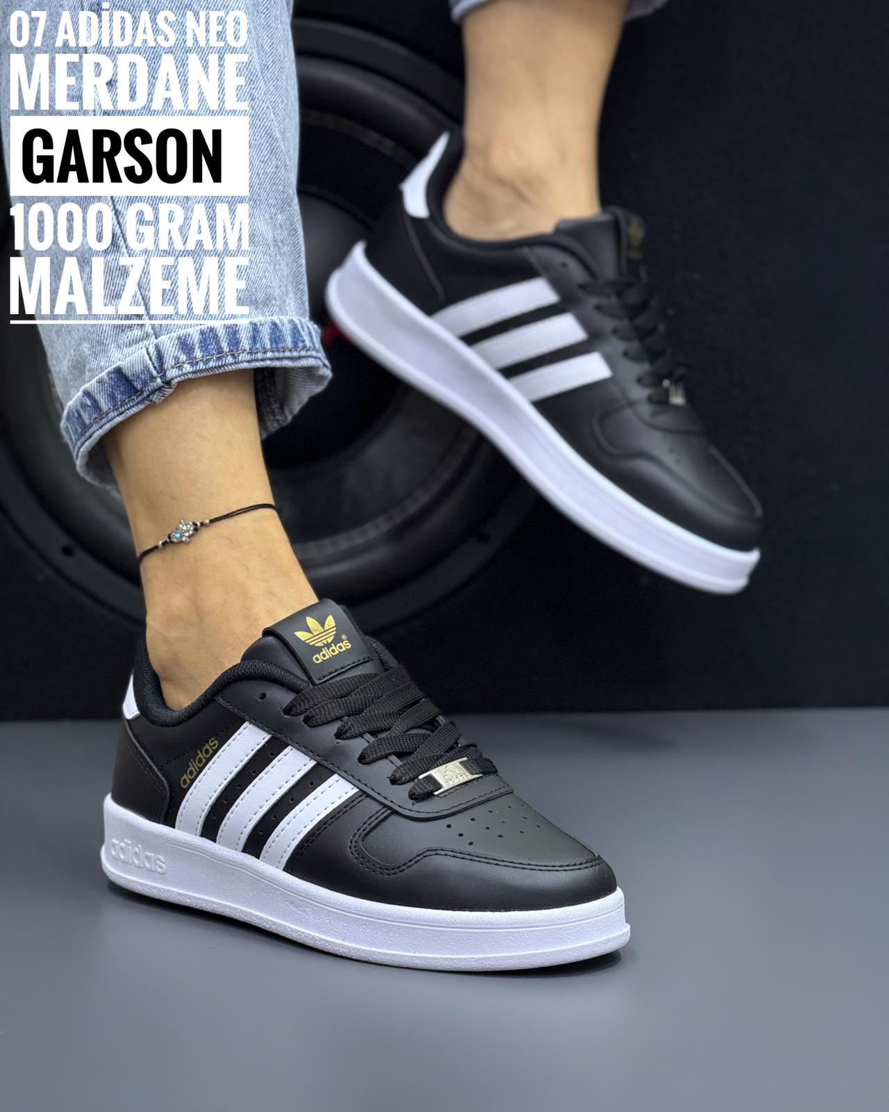 ADİDAS 36-40 40-44 - SİYAH BEYAZ