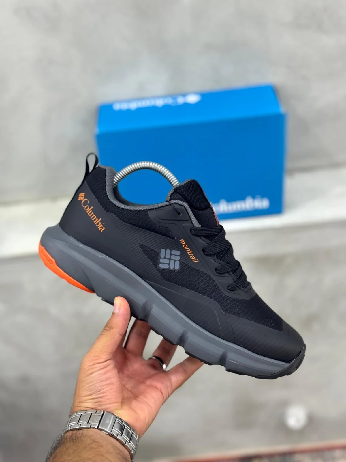 COLUMBİA 02 KOD  - SİYAH ORANJ