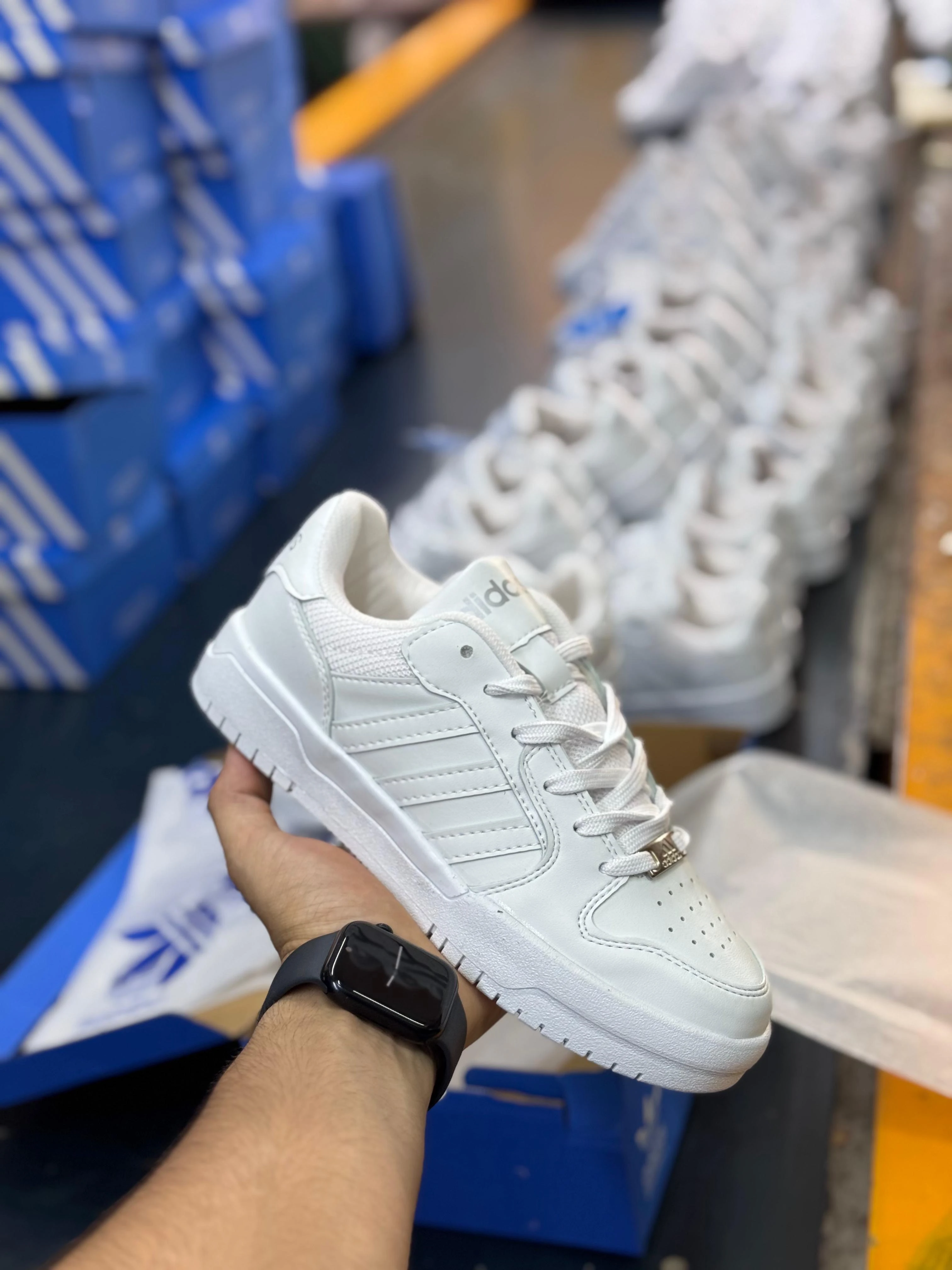 ADİDAS 016 KOD İTHAL KALİTE - BEYAZ BEYAZ