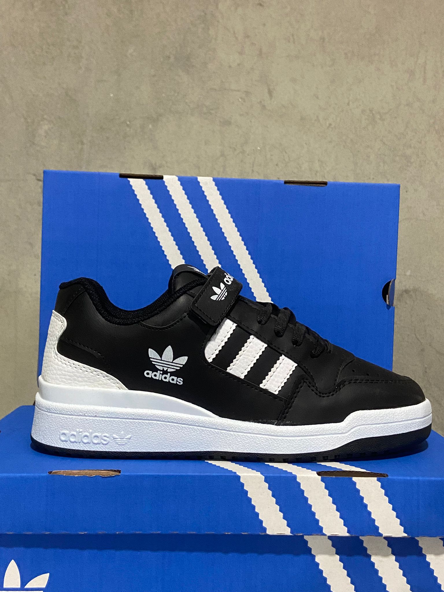 ADİDAS LOW  - SİYAH BEYAZ