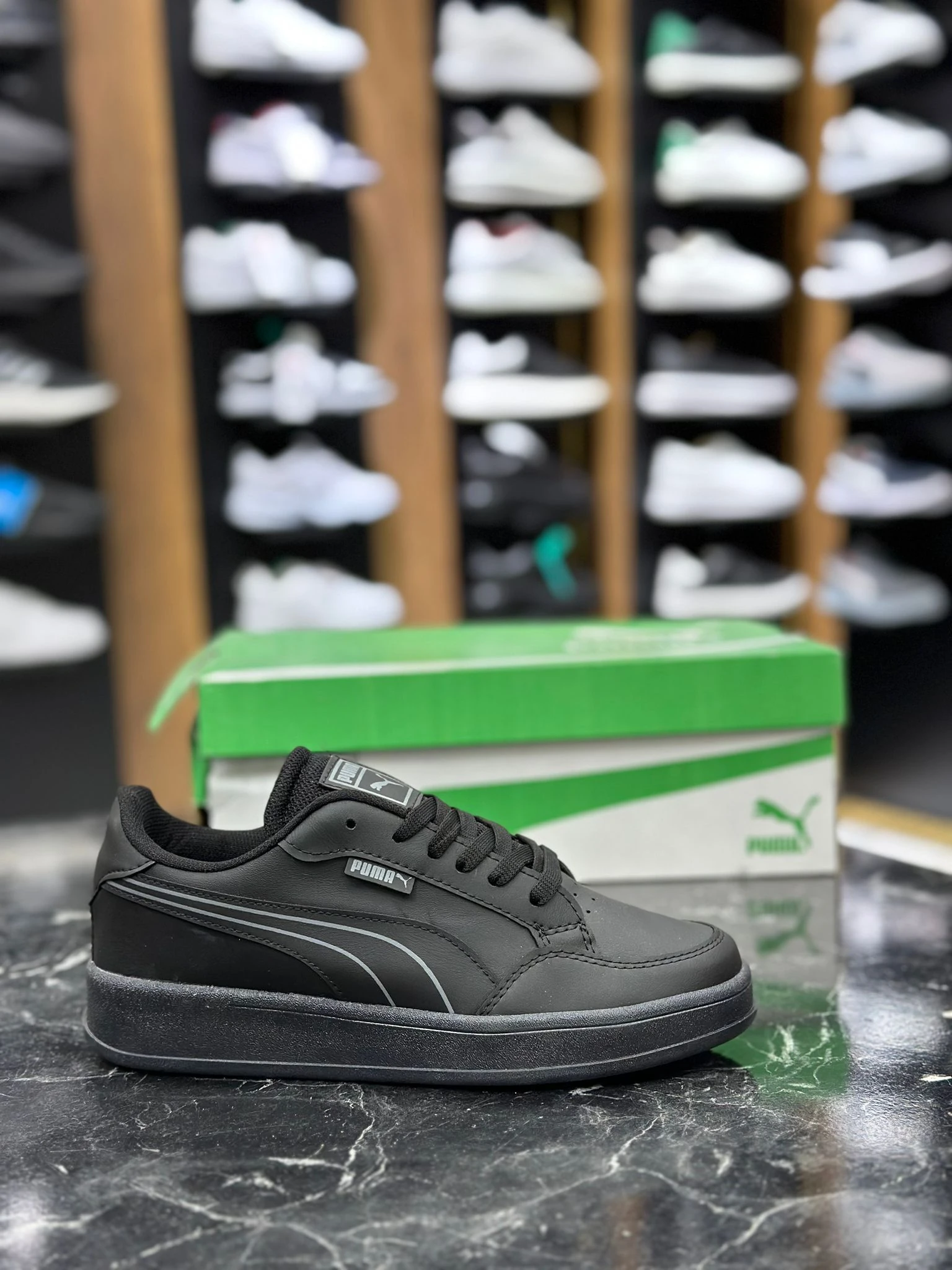 PUMA 02 MODEL  - SİYAH SİYAH