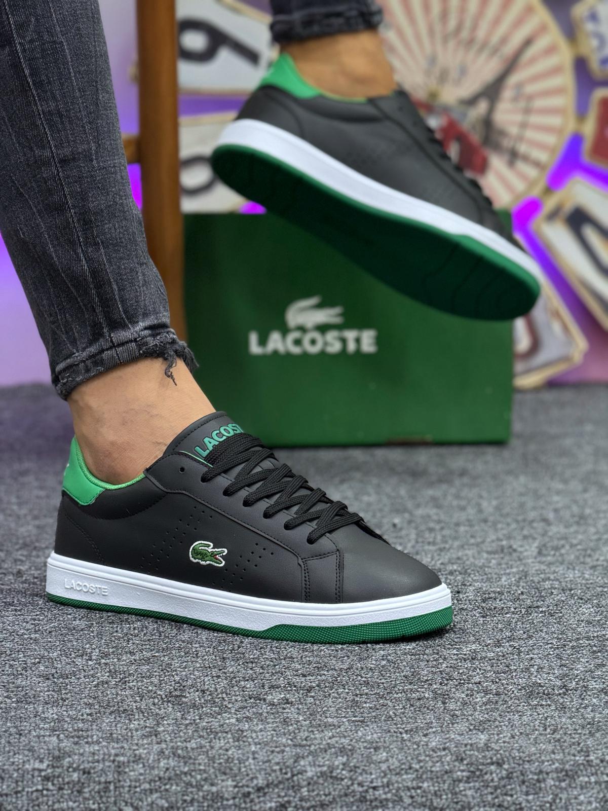 LACOST 05 KOD  - SİYAH YEŞİL