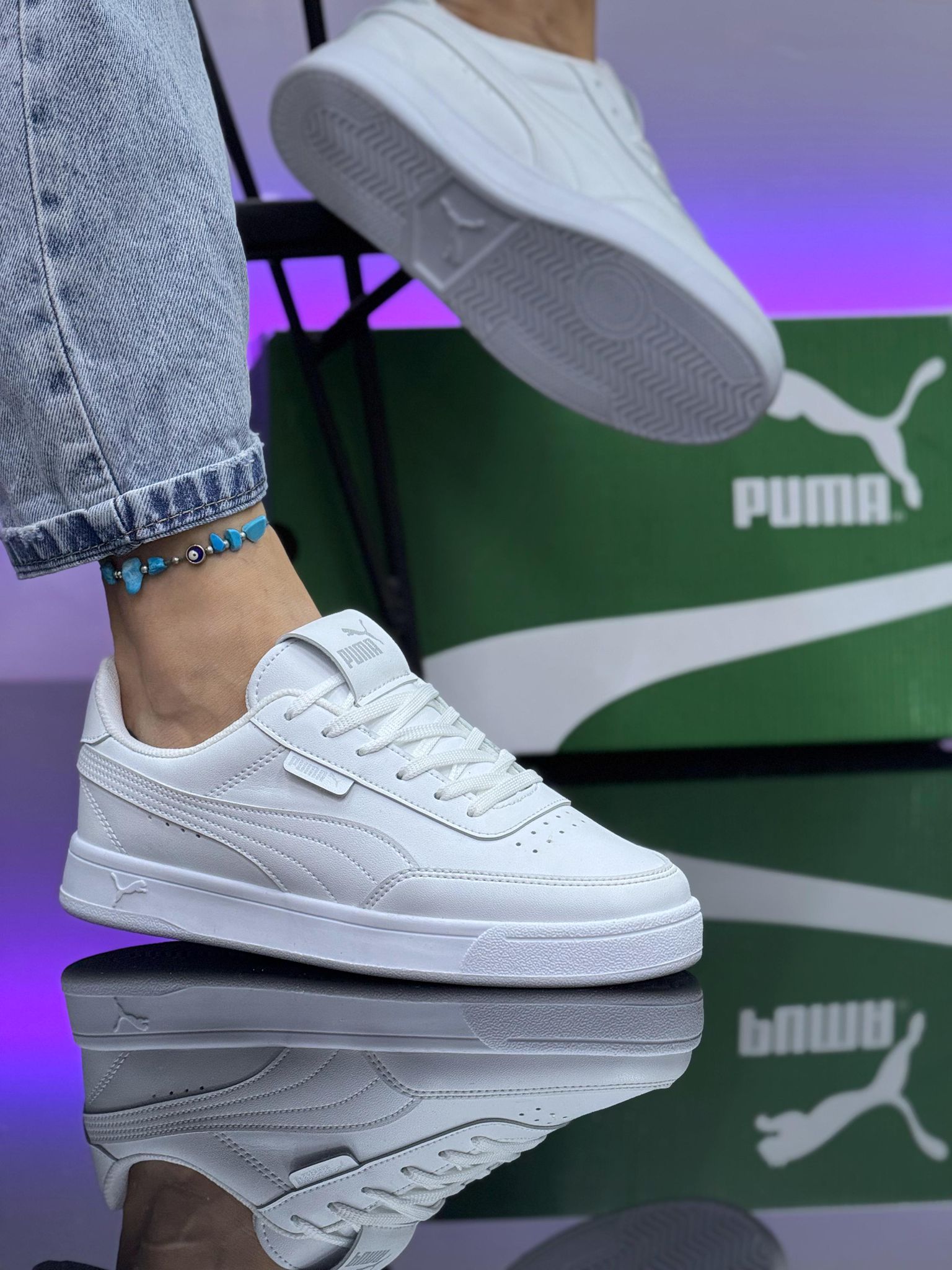 PUMA 05 KOD  - BEYAZ BEYAZ