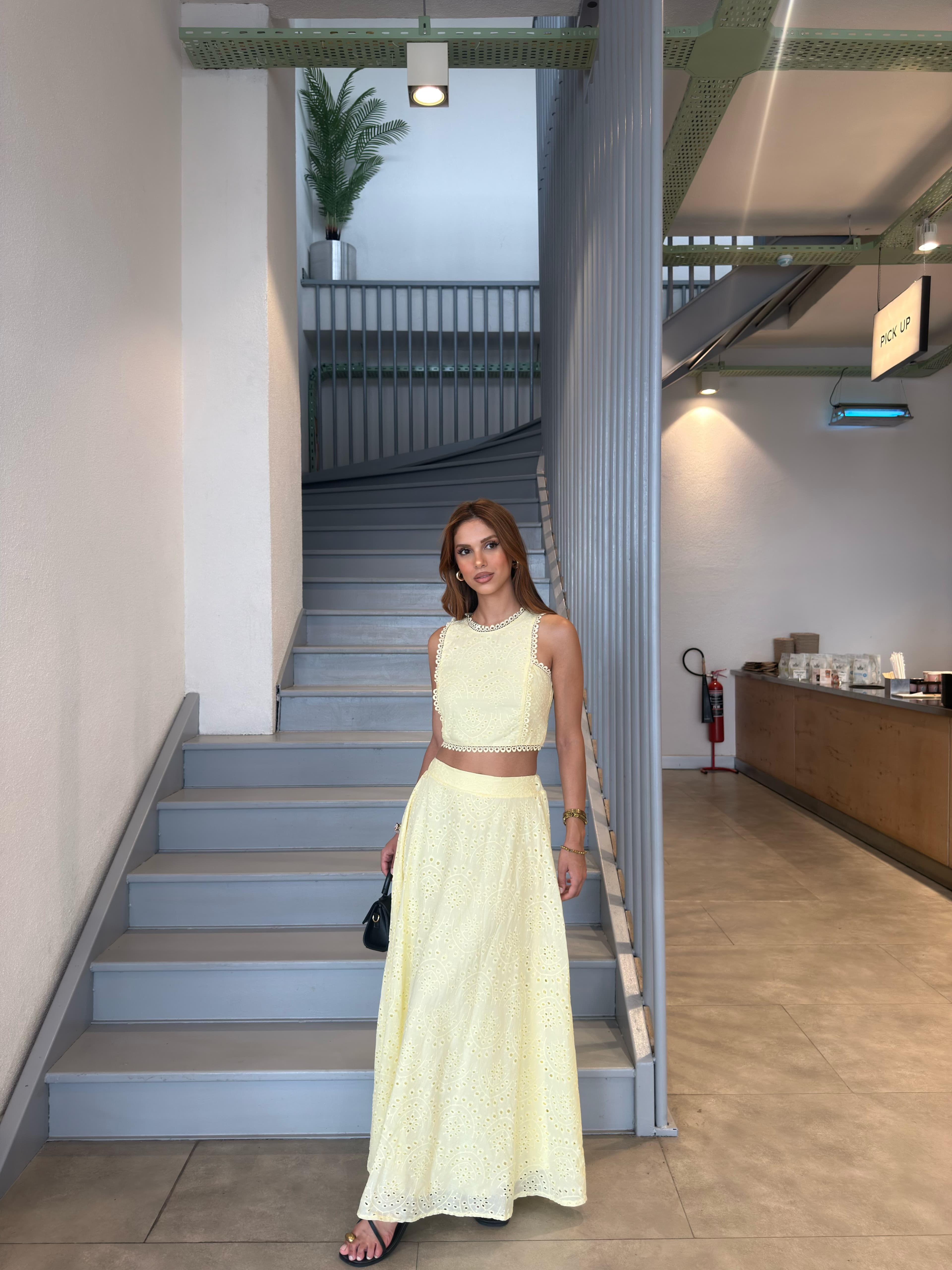 Fisto Etekli Crop Takım 