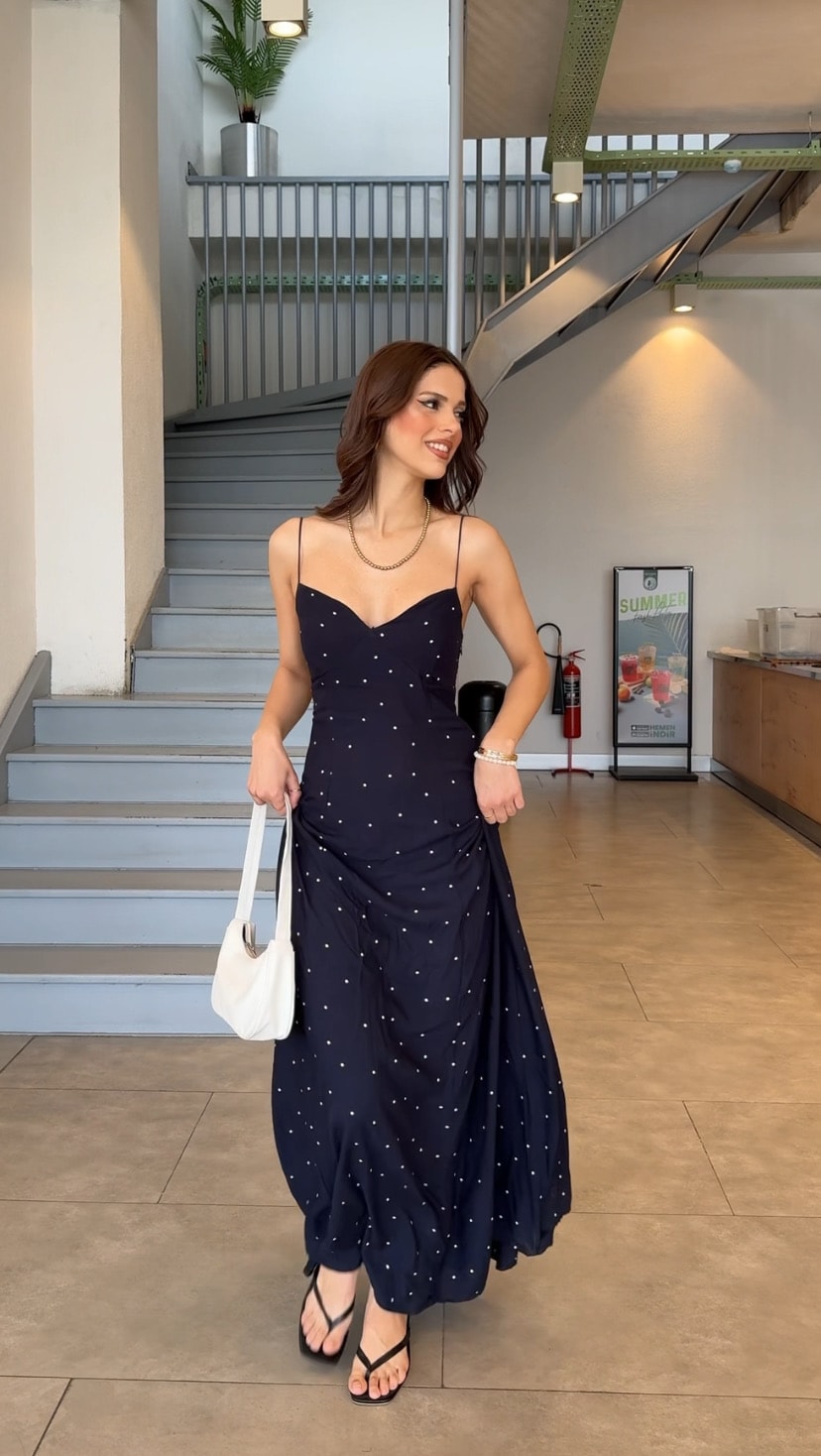 Puantiyeli Elbise 