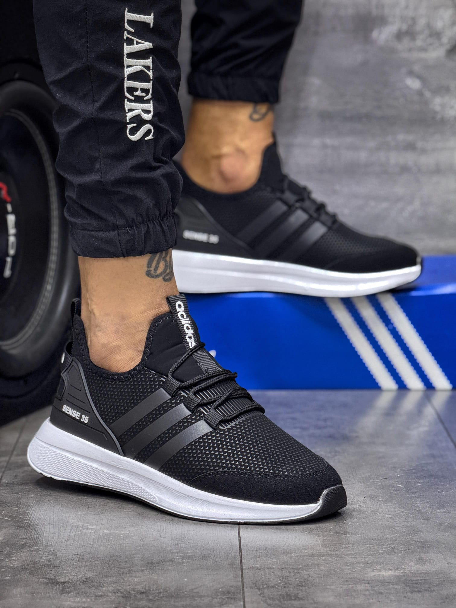 ADİDAS SU GEÇİRMEZ 36-40 40-44 - SİYAH BEYAZ