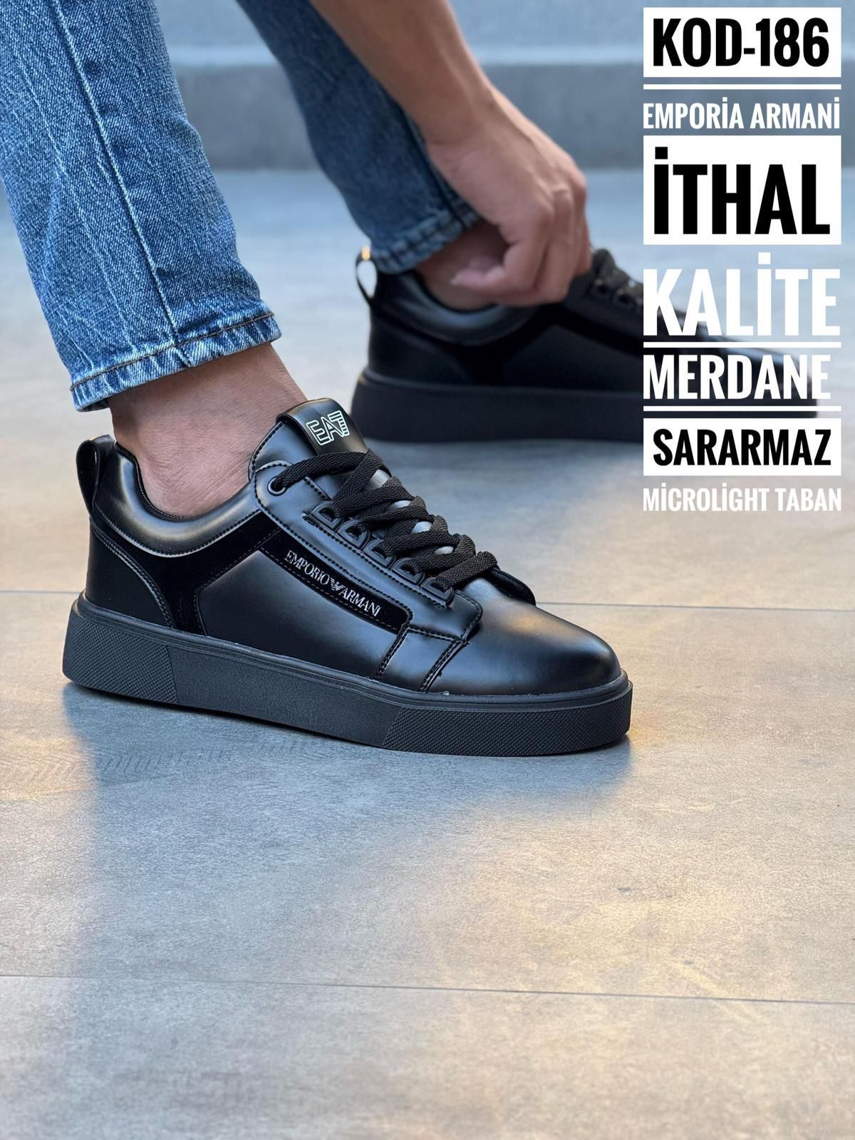 EMPORİA ARMANİ 01 KOD  - SİYAH SİYAH