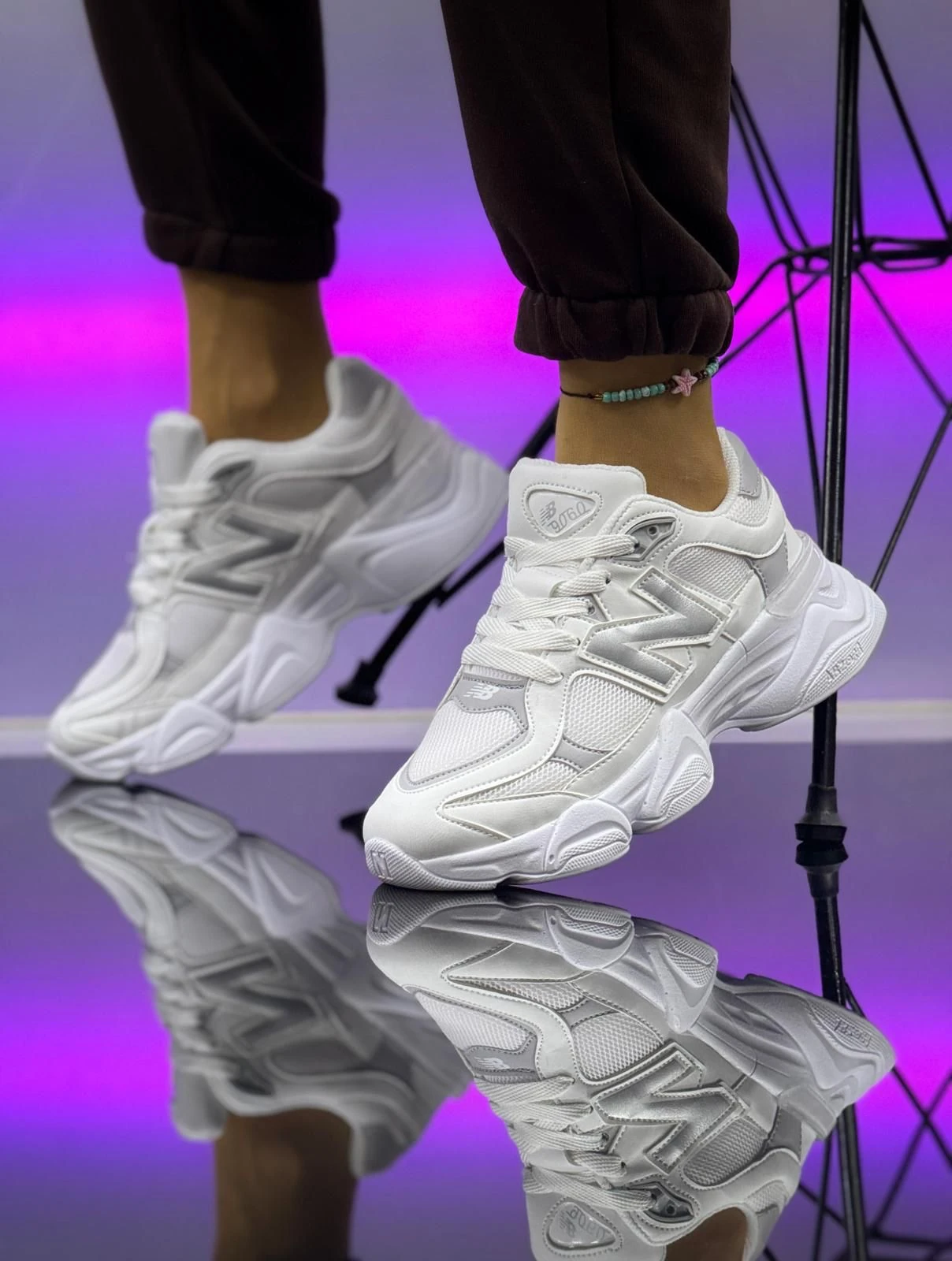 NEW BALANCE 36-40 - BEYAZ BEYAZ