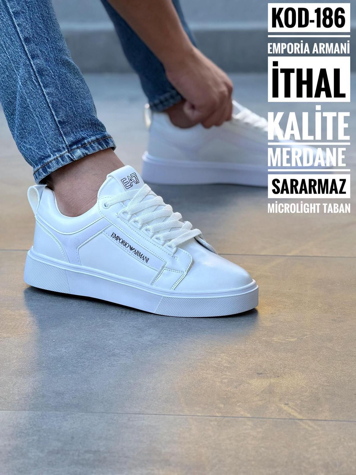 EMPORİA ARMANİ 01 KOD  - BEYAZ BEYAZ