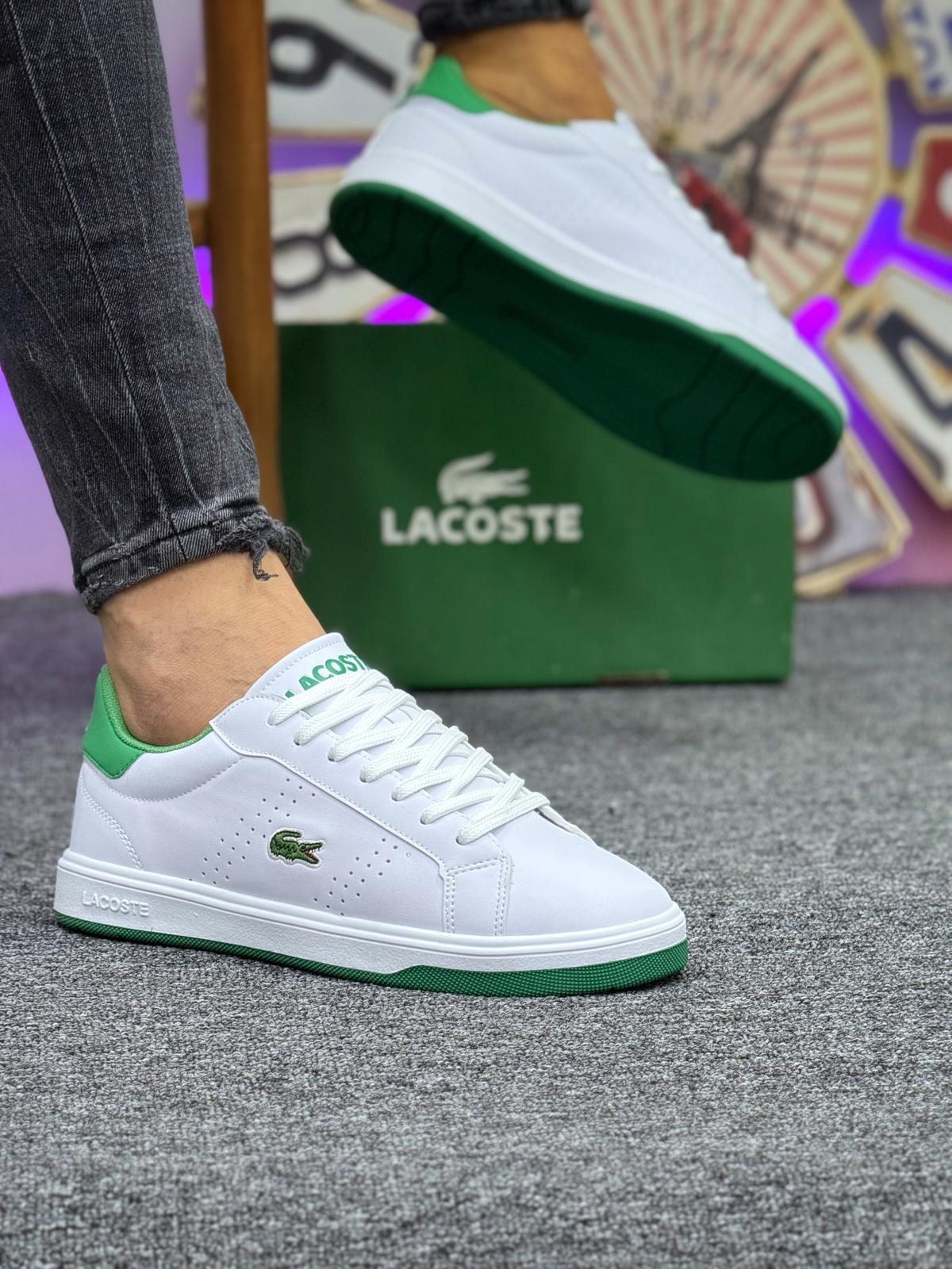 LACOST 05 KOD  - BEYAZ YEŞİL