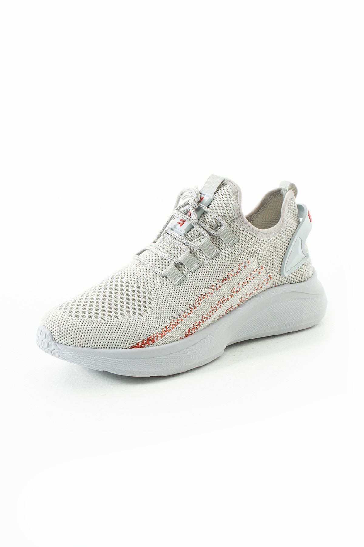 Unisex Yıkanabilir Rahat Hava Alabilen Kokusuz Triko Spor Ayakkabı Sneaker 015 - Buz Turuncu