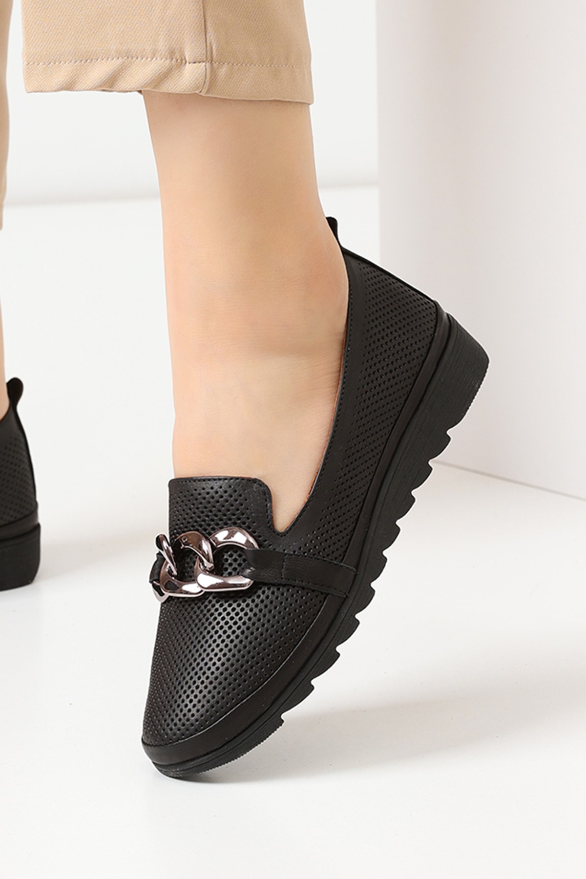 Kadın Hakiki Deri Loafer 111