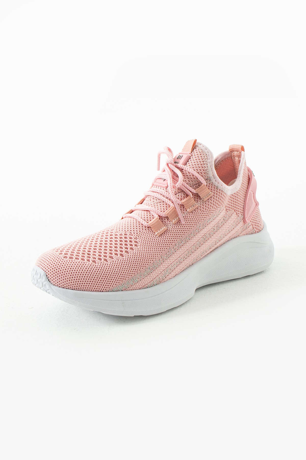 Unisex Yıkanabilir Rahat Hava Alabilen Kokusuz Triko Spor Ayakkabı Sneaker 015 - Pembe  Buz