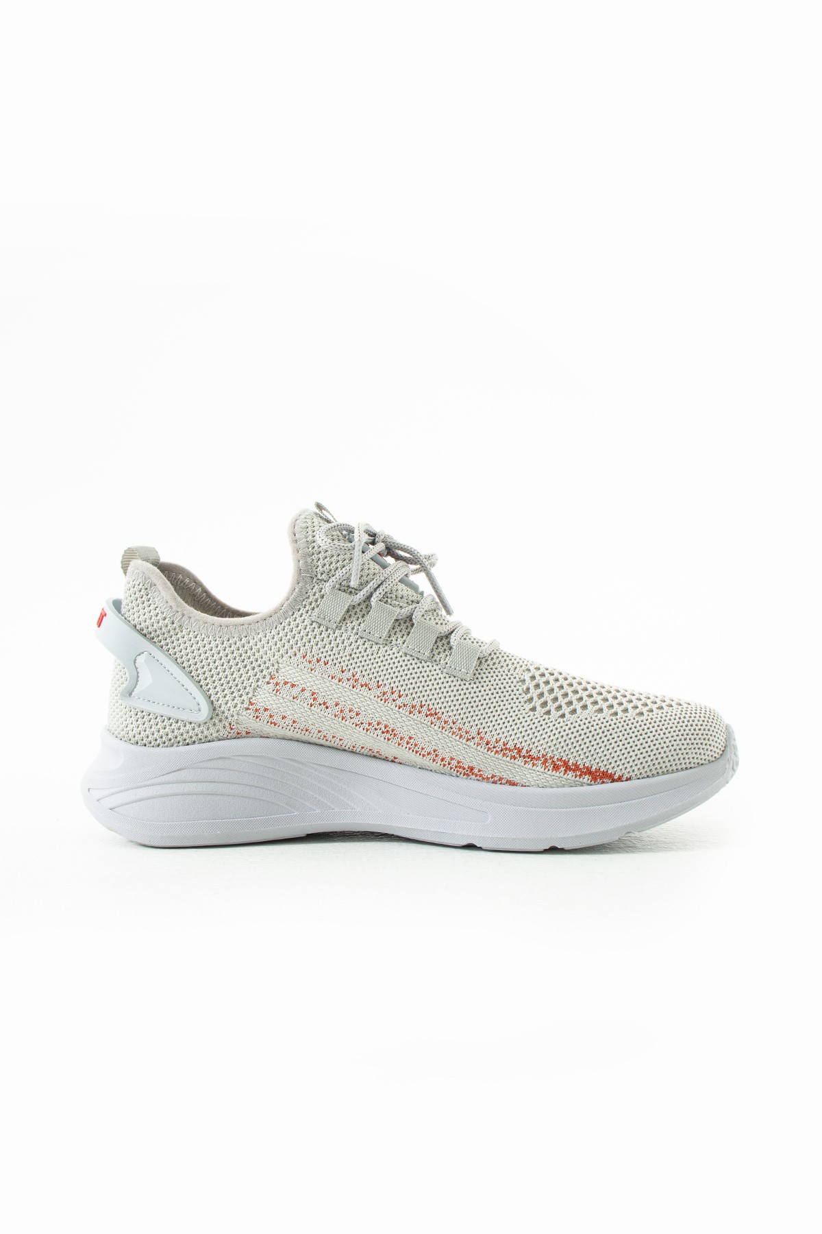Unisex Yıkanabilir Rahat Hava Alabilen Kokusuz Triko Spor Ayakkabı Sneaker 015 - Buz Turuncu