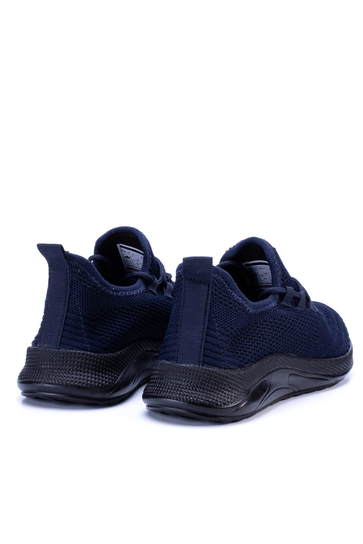 Unisex Triko Sneaker Rahat Hava Alabilen Kokusuz Spor Ayakkabı 4555 - Lacivert