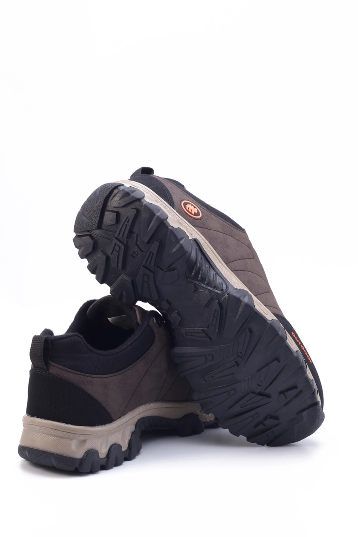 Kışlık Dayanıklı Bağcıklı Unisex Outdoor Bot Ayakkabı 4054 - Kahverengi