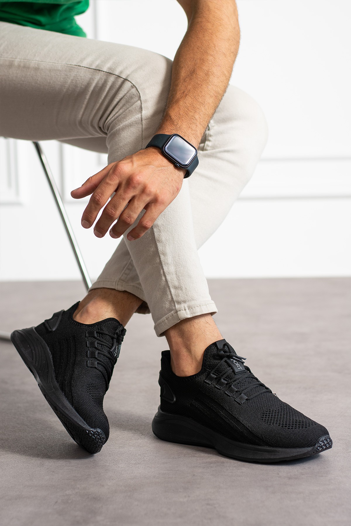 Unisex Yıkanabilir Rahat Hava Alabilen Kokusuz Triko Spor Ayakkabı Sneaker 015