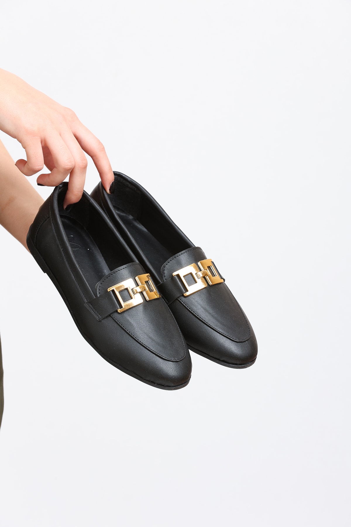 Kadın Loafer 163 - Siyah