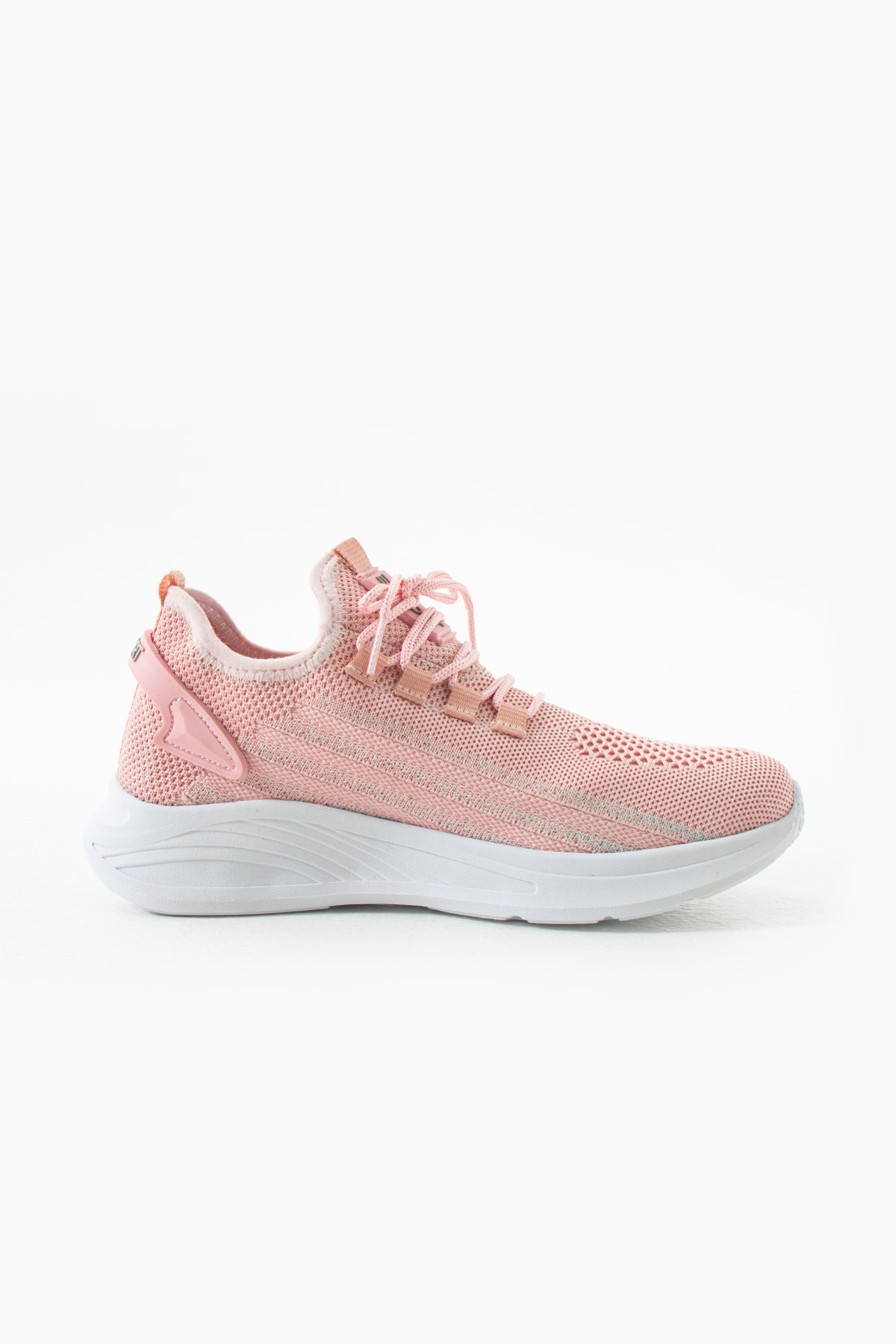 Unisex Yıkanabilir Rahat Hava Alabilen Kokusuz Triko Spor Ayakkabı Sneaker 015 - Pembe  Buz