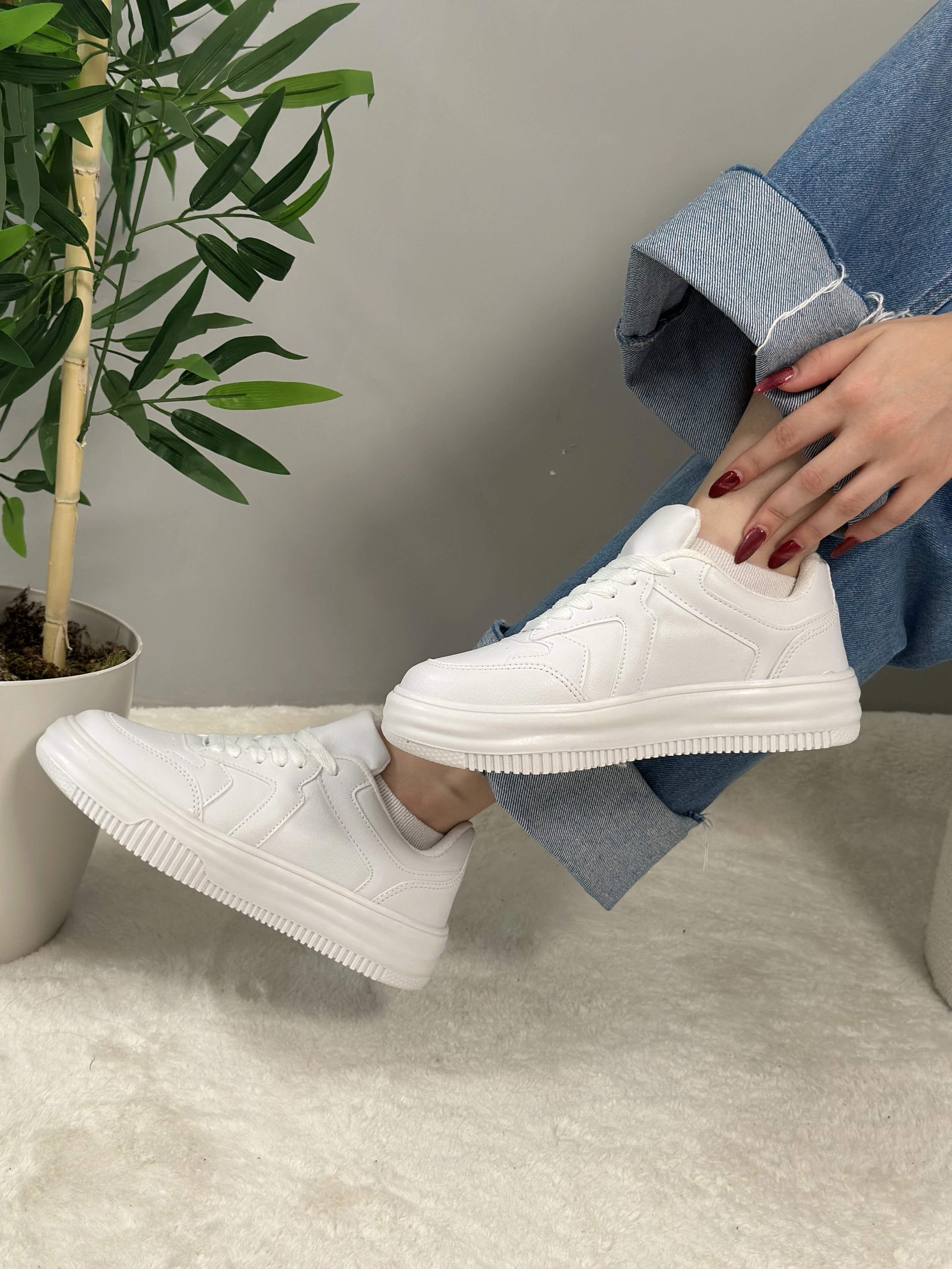 Kadın Sneaker Mrj1006 - Beyaz