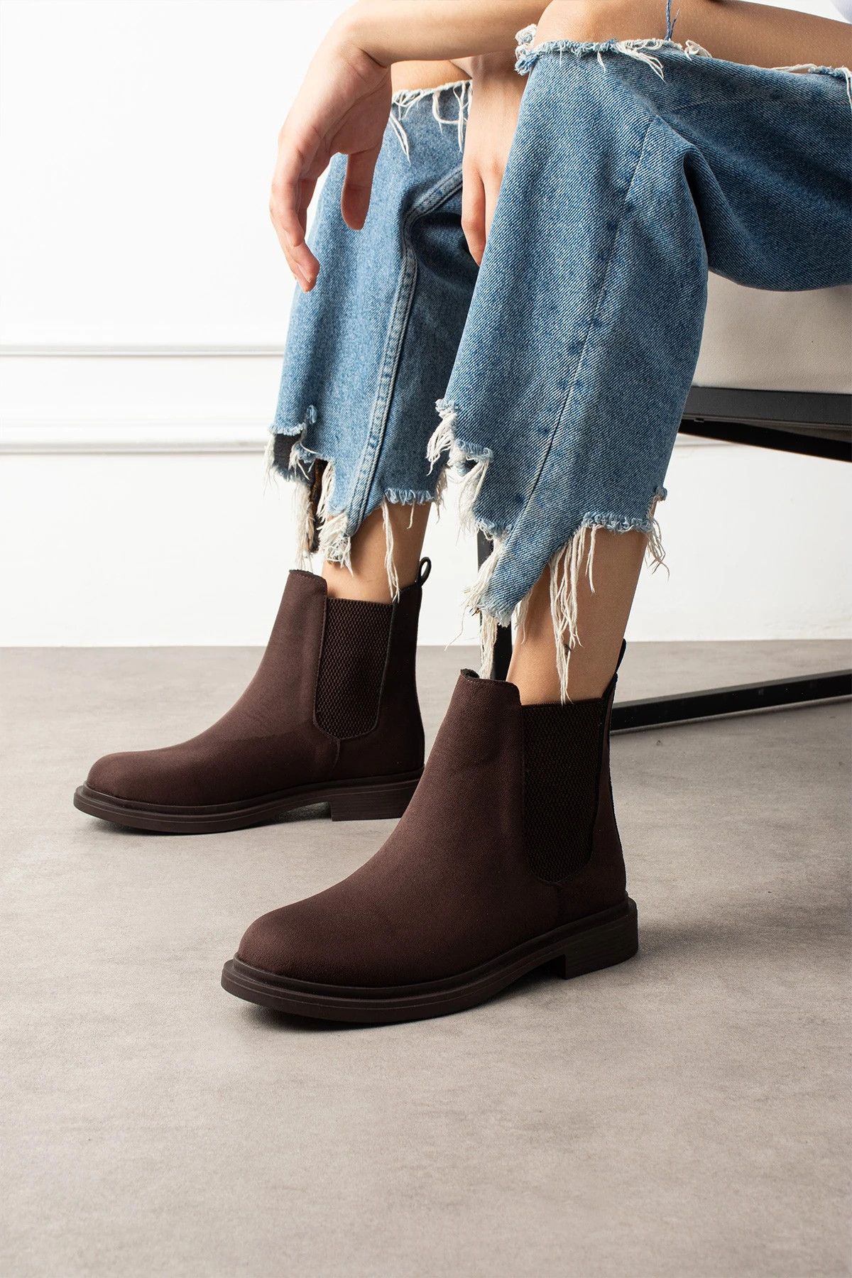 Kadın Yanı Lastikli Bot K66 - 36