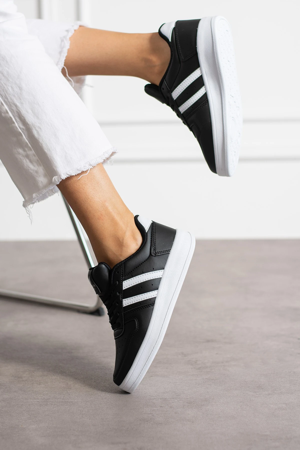 Unisex Sneaker JH177 Bağcıklı Günlük Spor Ayakkabı