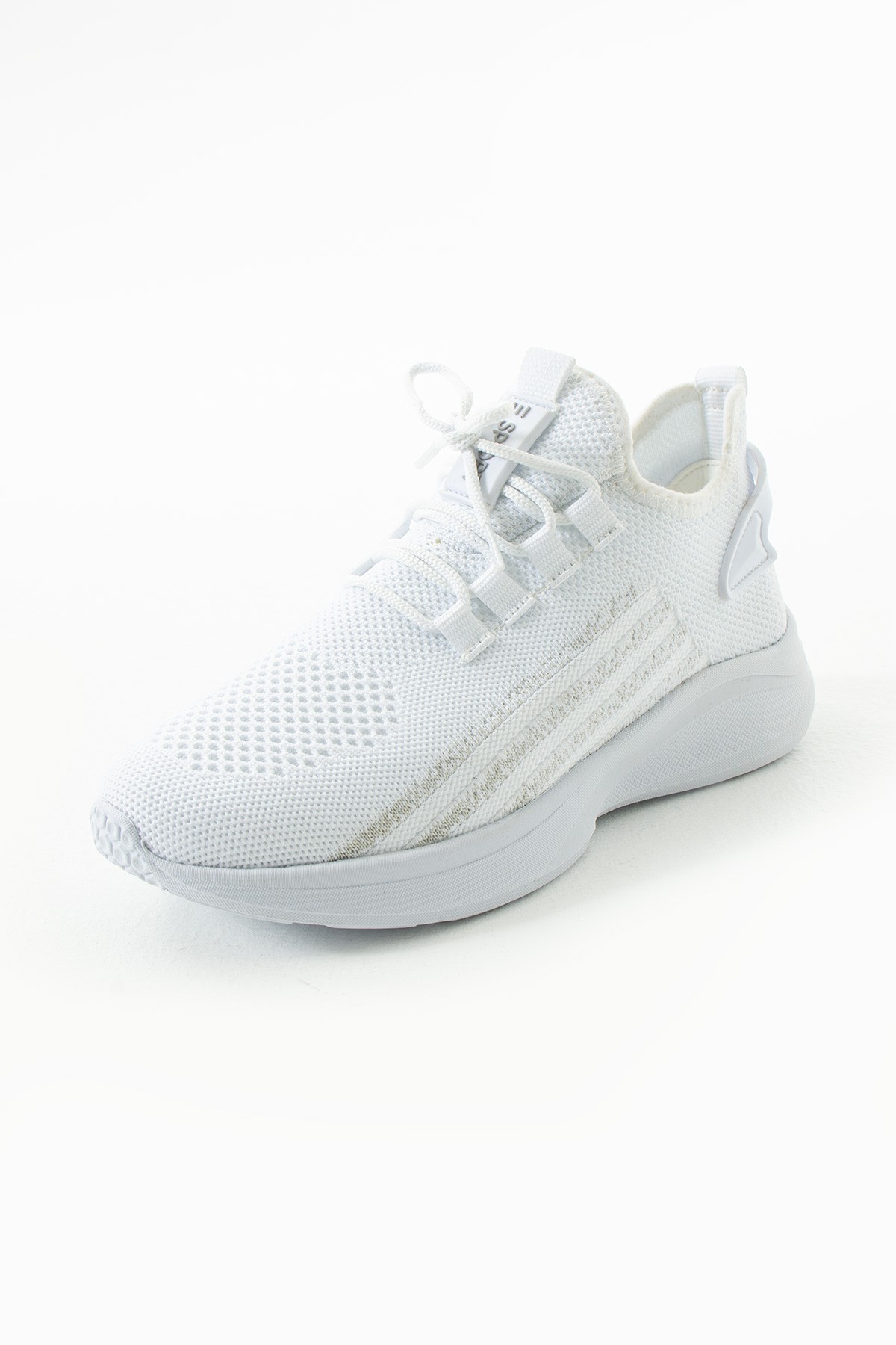 Unisex Yıkanabilir Rahat Hava Alabilen Kokusuz Triko Spor Ayakkabı Sneaker 015 - beyaz buz