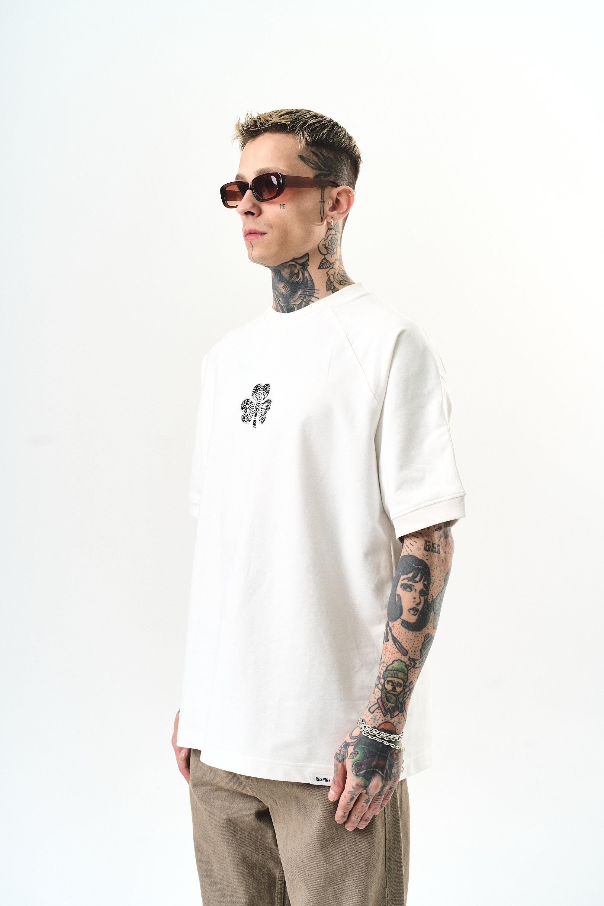 Unlucky Baskılı Oversize T-Shirt